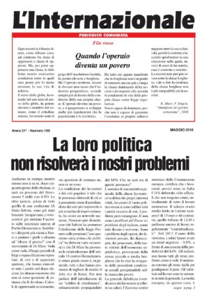 La loro politica non risolverà i nostri problemi