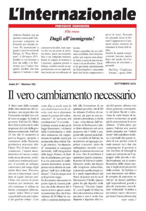 Il vero cambiamento necessario