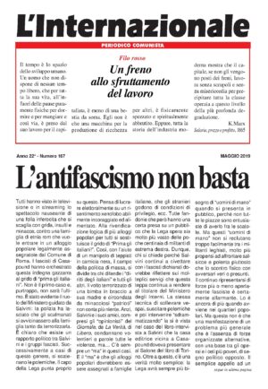 L’antifascismo non basta