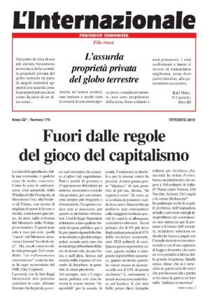 Fuori dalle regole del gioco del capitalismo!