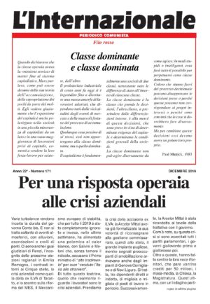 Per una risposta operaia alle crisi aziendali