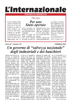 Un governo di “salvezza nazionale” degli industriali e dei banchieri