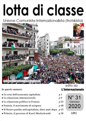 969. Lotta di Classe n° 31 - Gennaio 2020
