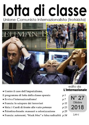 973. Lotta di Classe n° 27 - Ottobre 2018