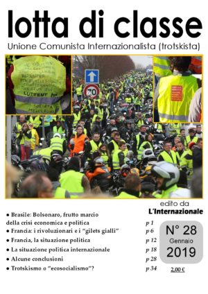 972. Lotta di Classe n° 28 - Gennaio 2019