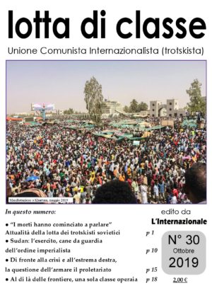 970. Lotta di Classe n° 30 - Ottobre 2019
