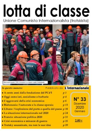 967. Lotta di Classe n° 33 - Dicembre 2020/Gennaio 2021